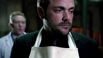 Crowley wants to learn all he can from Samandriel.